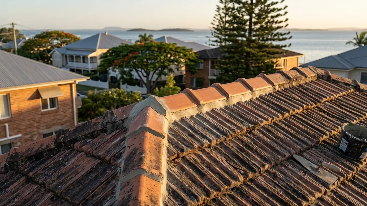 Brisbane roof restoration detail relevant to "How Storm Season Should Shape Your Roof Restoration Decision"