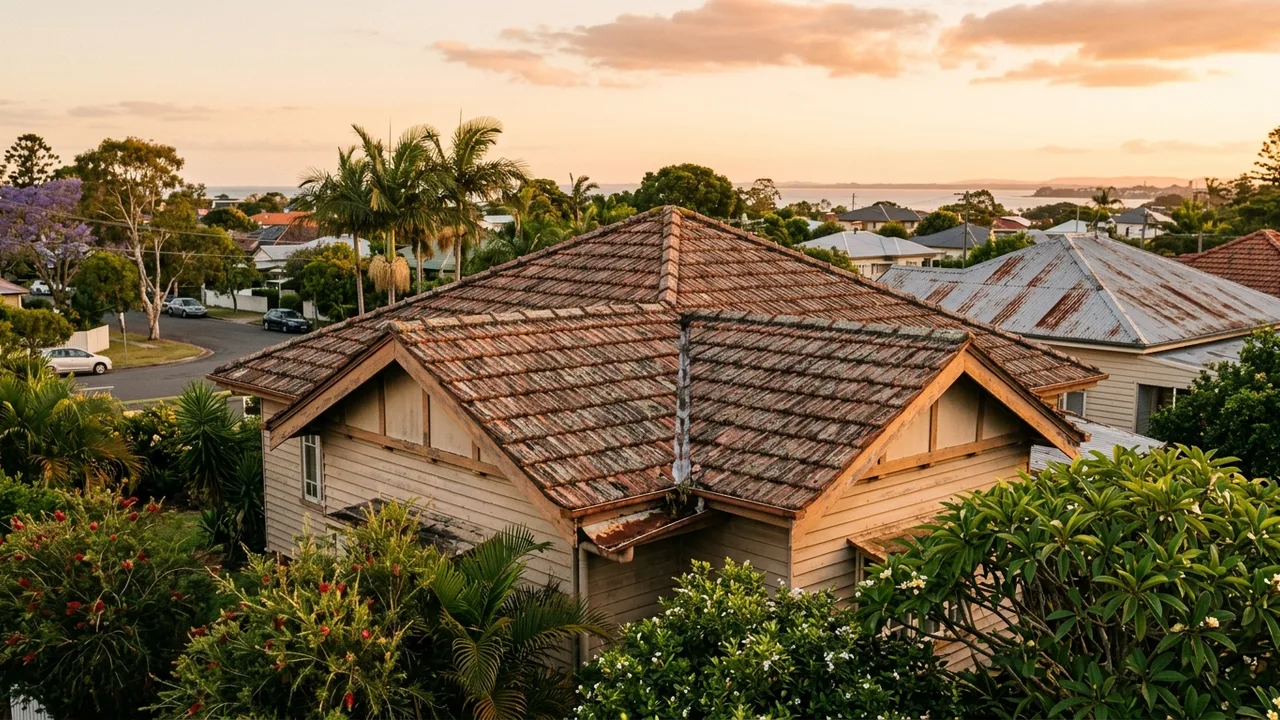Brisbane roof restoration context shot for "These Signs Mean Your Roof Needs Restoration, Not Just a Patch Job"