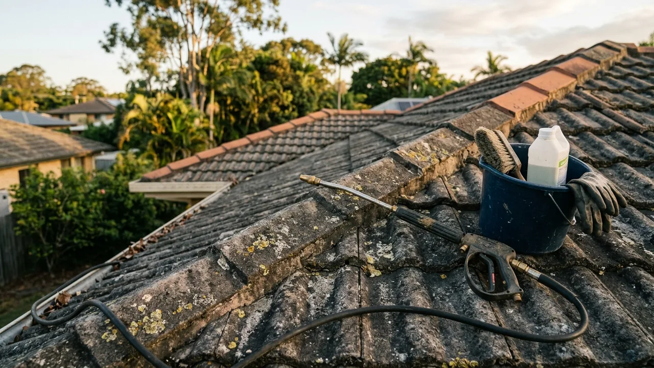 Brisbane roof restoration detail relevant to "What Actually Drives the Cost of a Roof Restoration in Brisbane?"