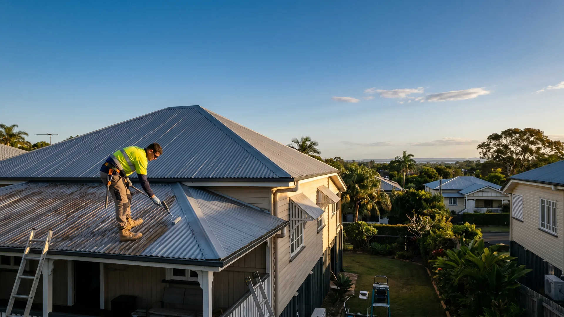 Roof Restoration in Wynnum in Wynnum